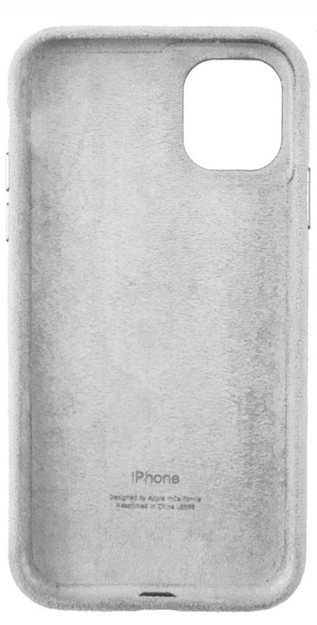 Оригинальный чехол из алькантары для Apple iPhone 11 Pro, Белый