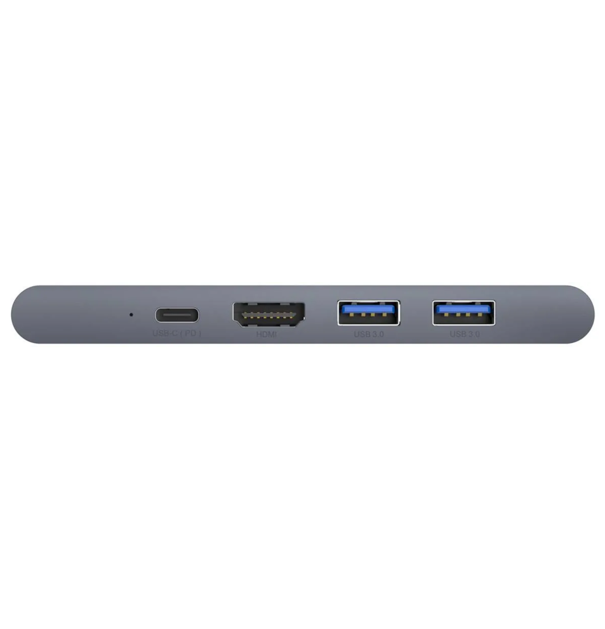 Baseus CAHUB-L0G Dual Type C -> 2х USB, Type C, HDMI, Flash card, RJ45