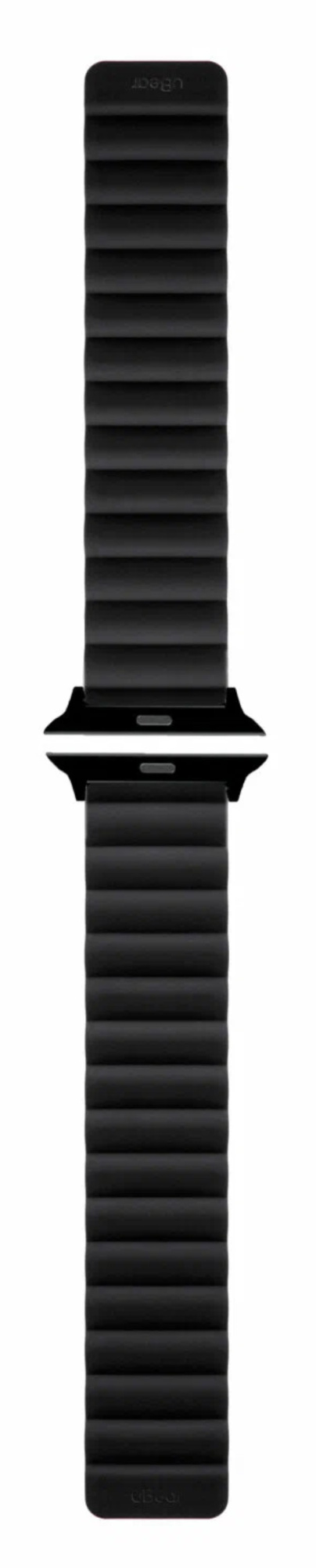Ремешок магнитный силиконовый Ubear Mode для Apple Watch, M/L, 42/44/45/49мм, Черный