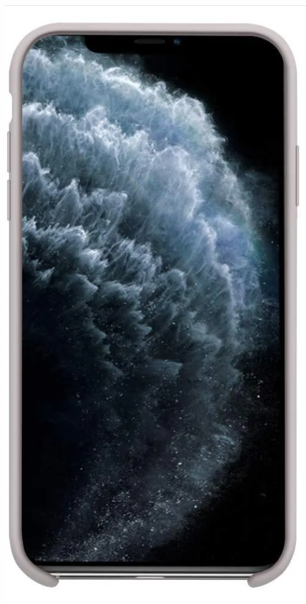 Оригинальный Силиконовый чехол для Apple iPhone 11 Pro, Серый