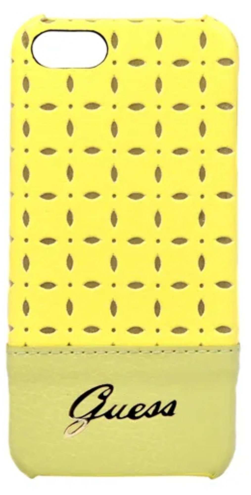 Чехол Guess для iPhone 5C, Gianna Hard, Желтый