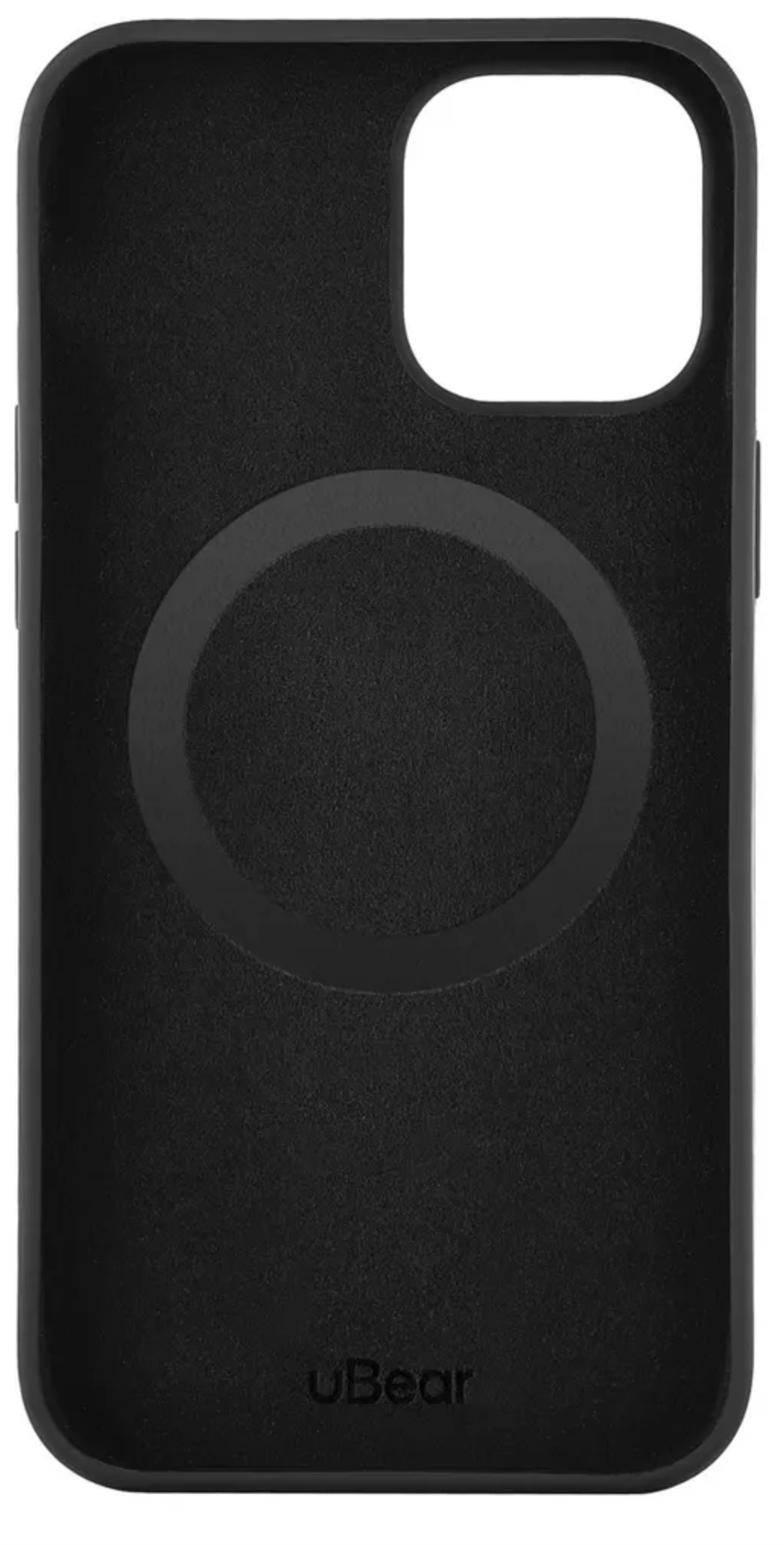 Чехол Ubear MagSafe для iPhone 12/12 Pro, Силикон, Черный