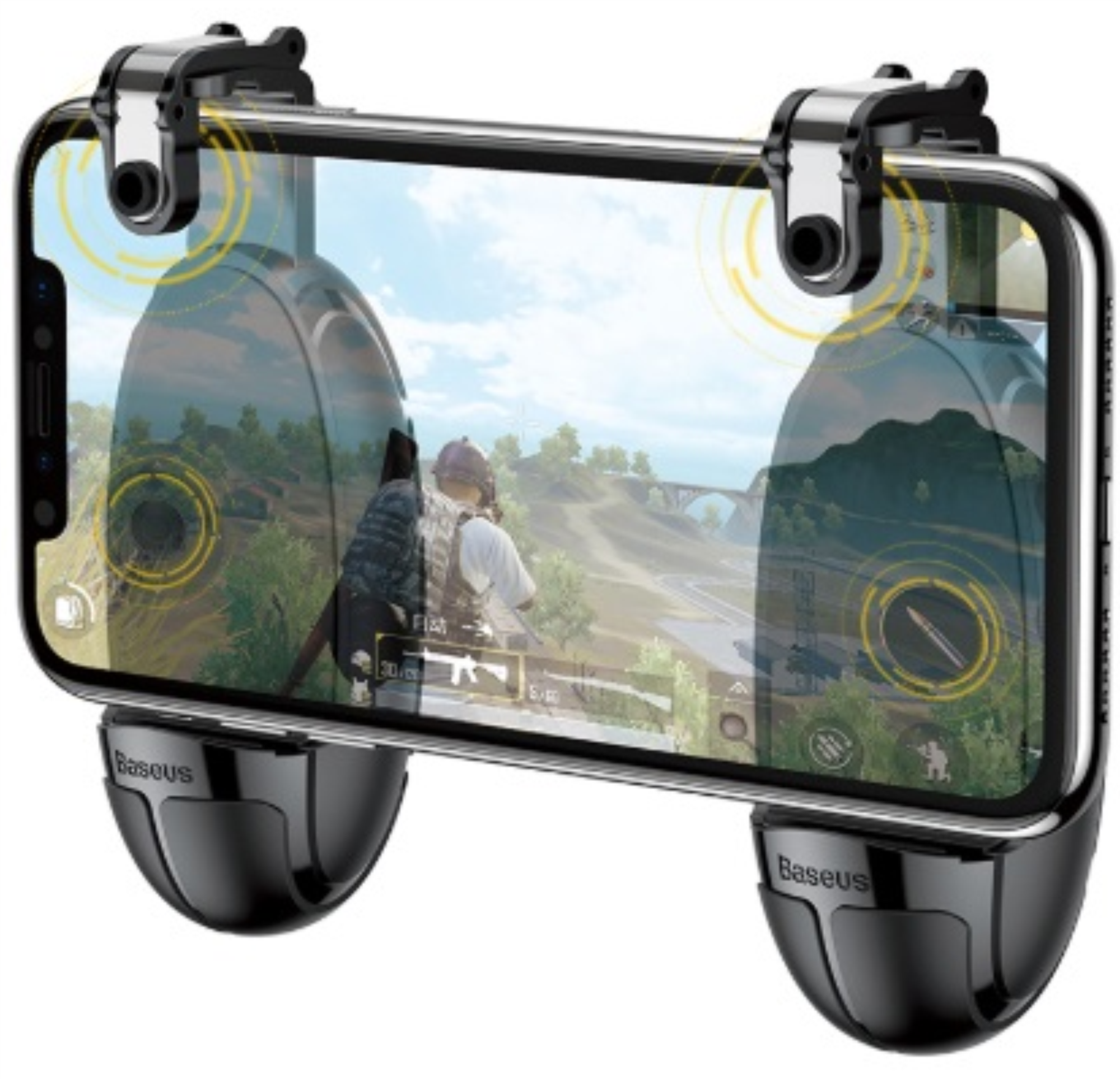 Геймпад-триггер Baseus Grenade Handle For Games ACSLCJ-01, Черный