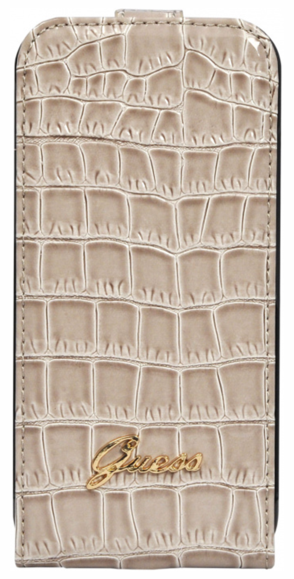 Чехол Guess для iPhone 6, Крокодил, Бежевый