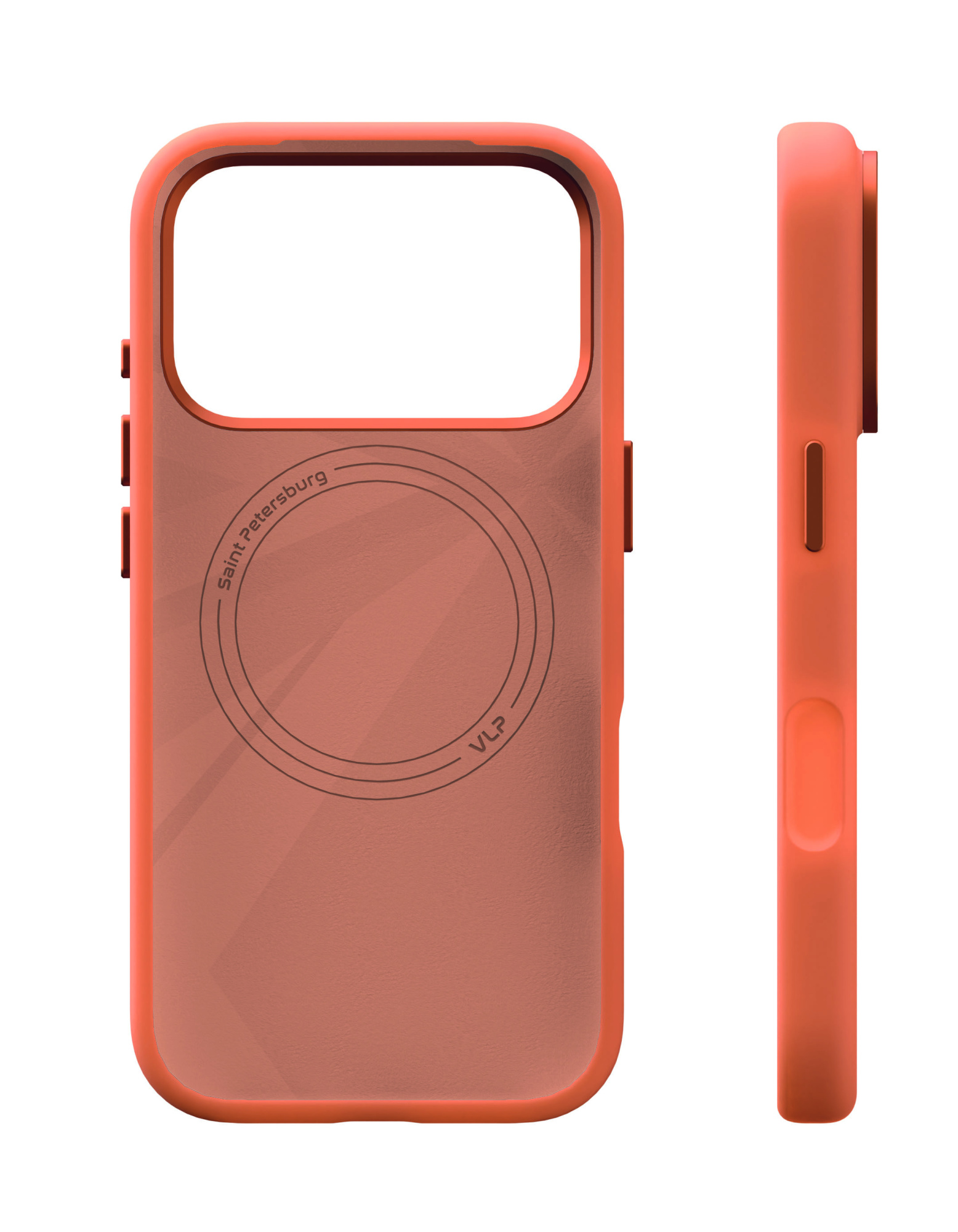 Чехол VLP Aster Pro Case iPhone 17 Pro, MagSafe, Оранжевый