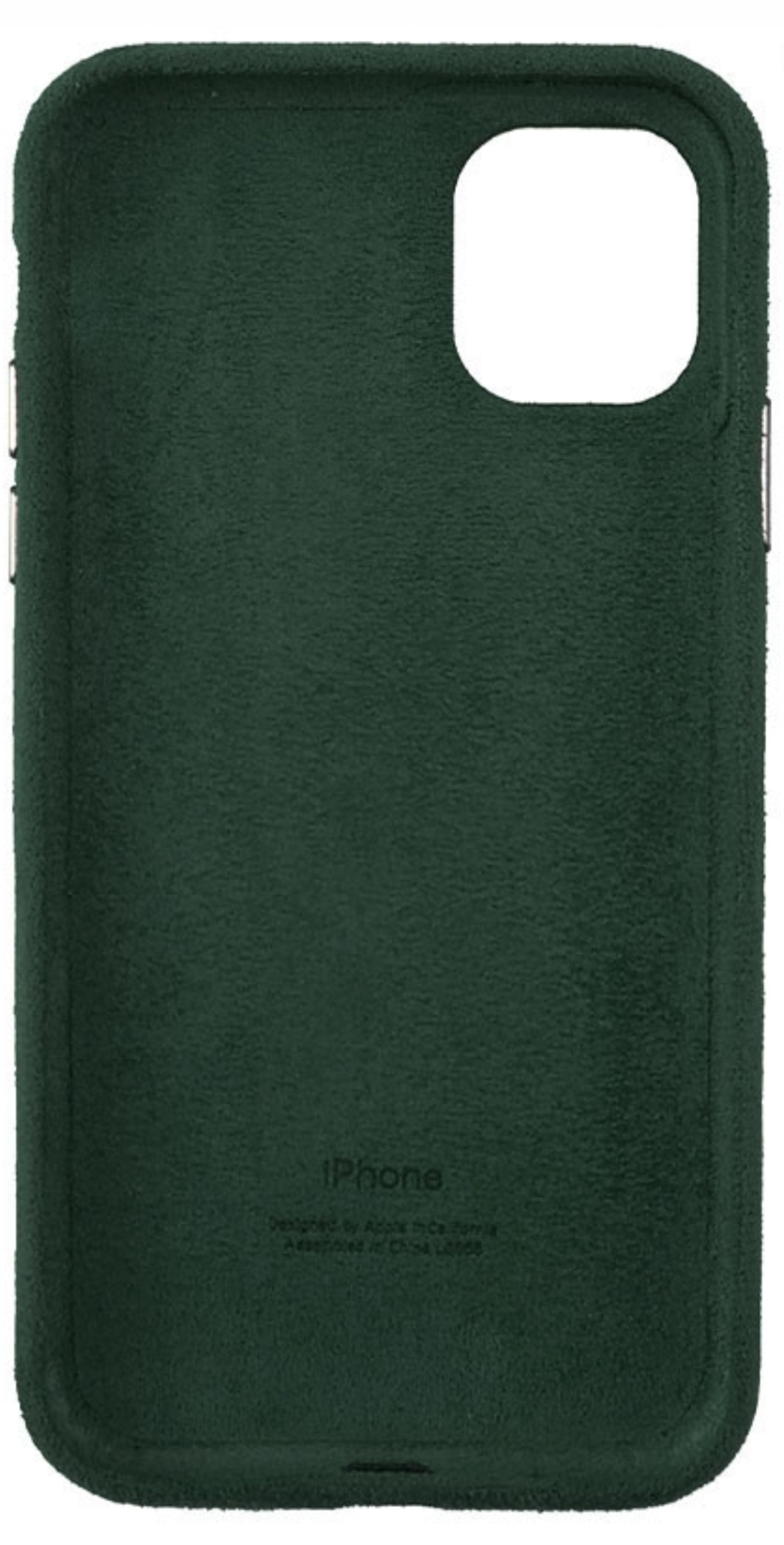 Оригинальный чехол из алькантары для Apple iPhone 11 Pro, Зеленый