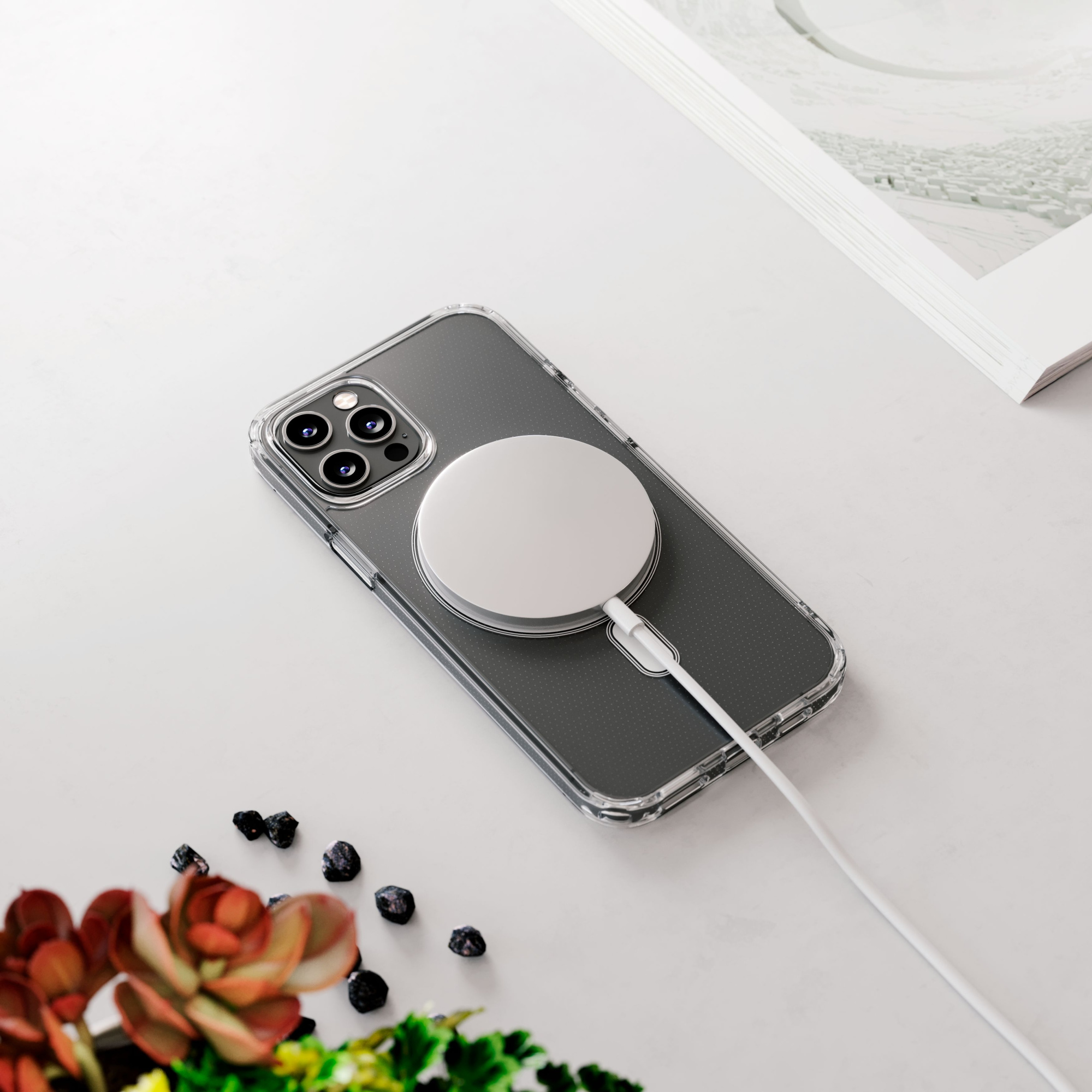 Чехол Ubear для iPhone 12/12 Pro, Прозрачный