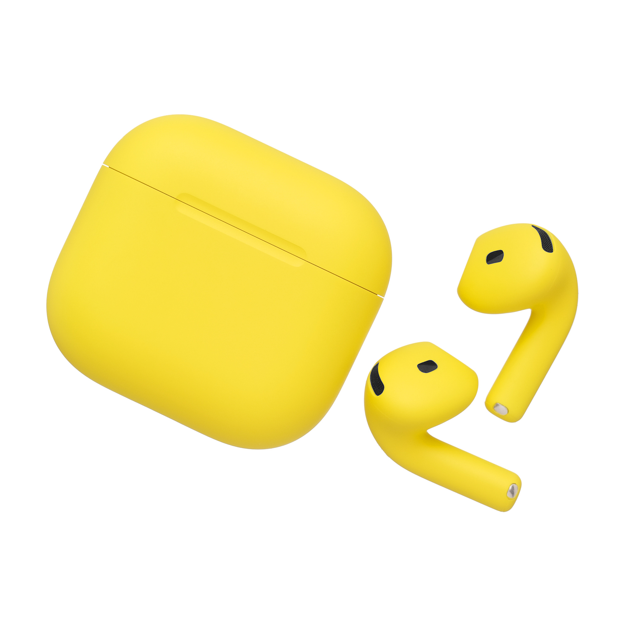 Apple AirPods 4, Матовые, Лимон, MXP63 Apple AirPods 4, Матовые, Лимон, MXP63