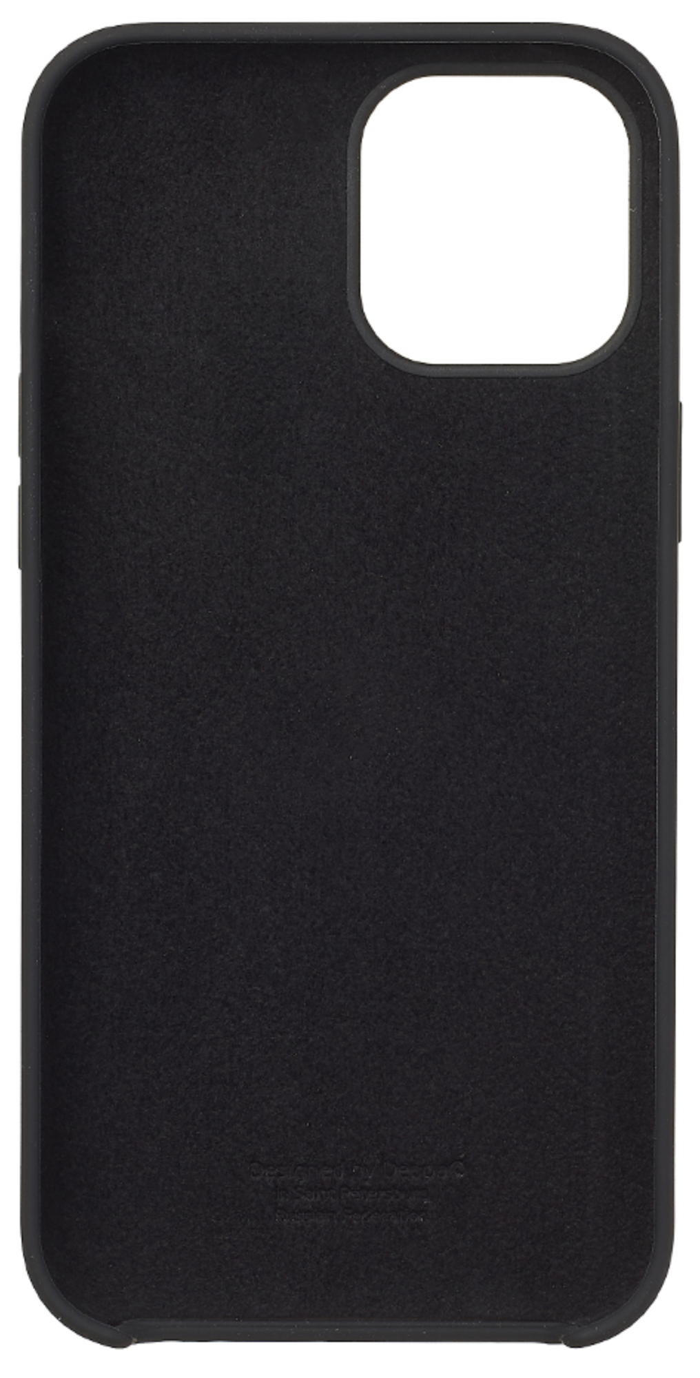 Чехол Deppa Силикон для iPhone 12 Pro Max, Черный