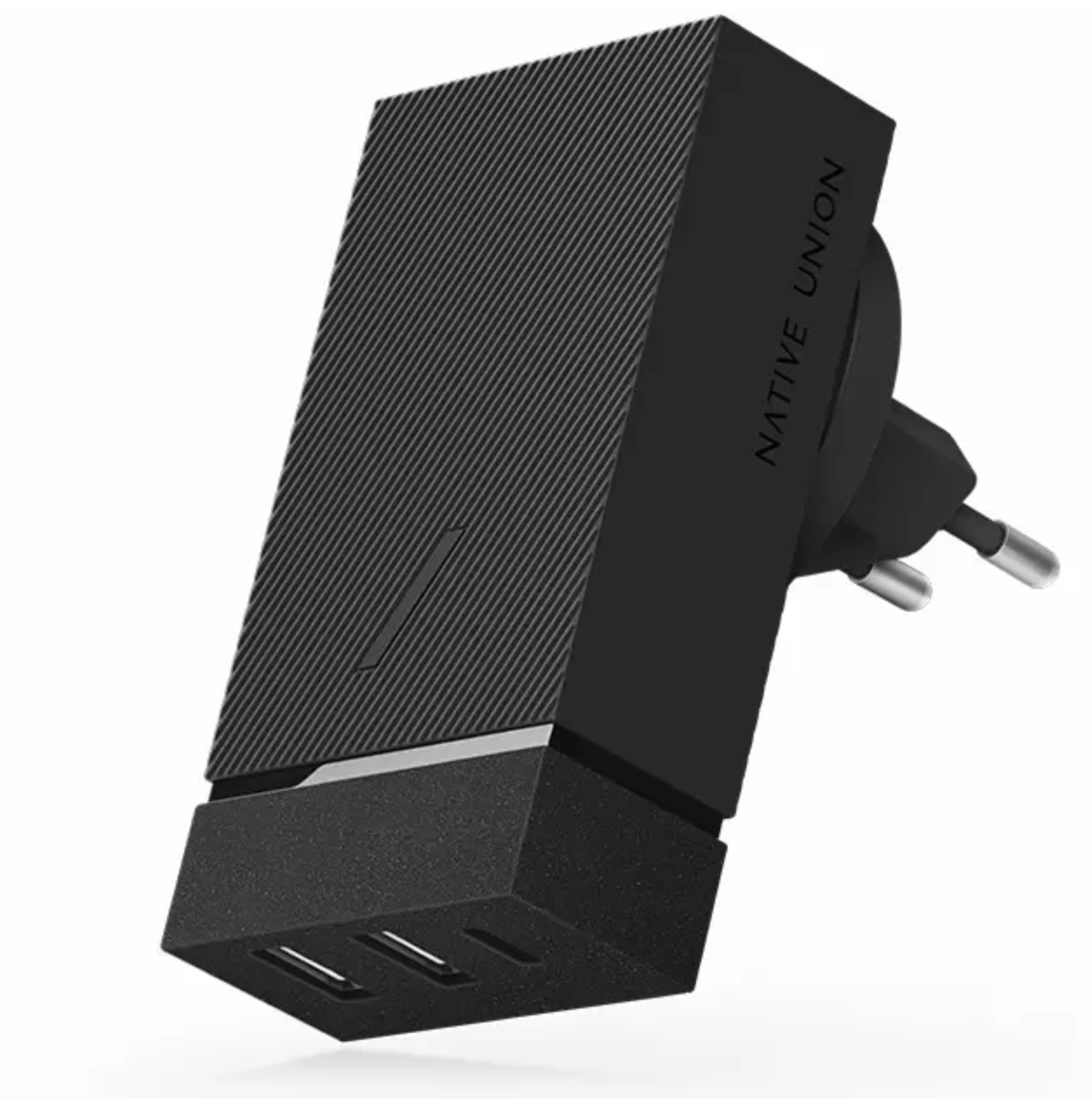 Native Union 45W, 2 USB-A + USB-C, PD, Серый