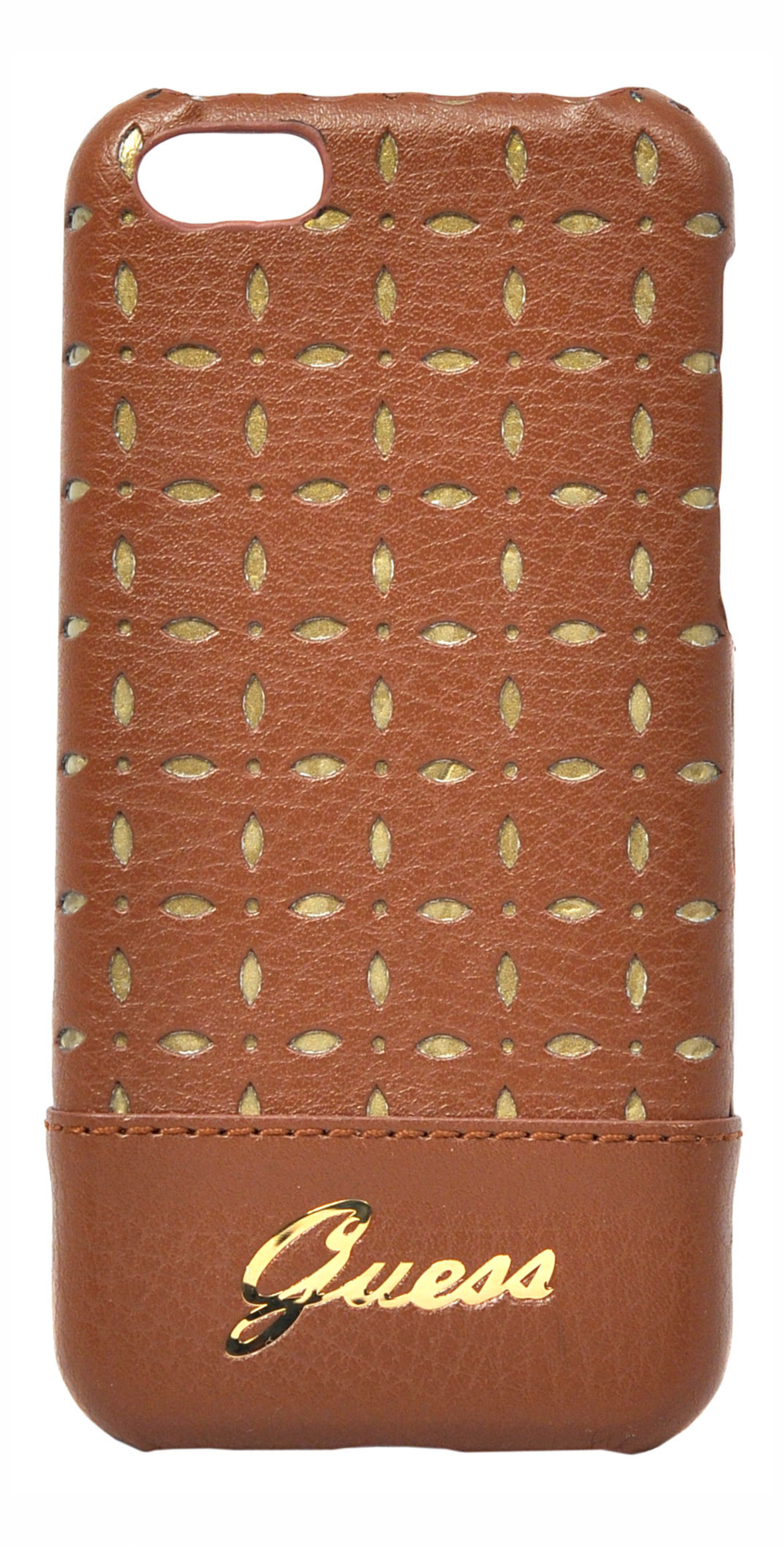 Чехол Guess для iPhone 5C, Коричневый