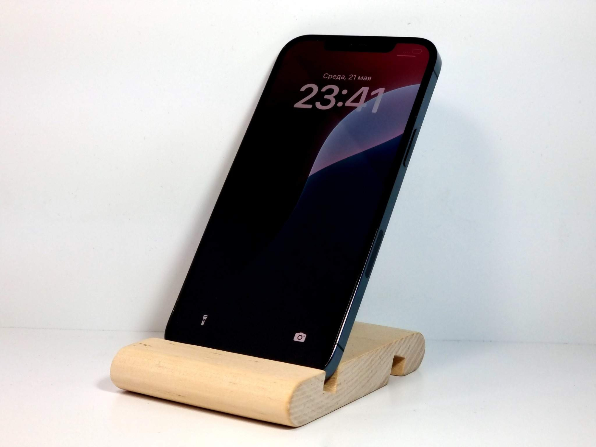 iPhone 12 Pro Max 128Гб, (79% / Без коробки), Тихоокеанский синий - Б/У . .