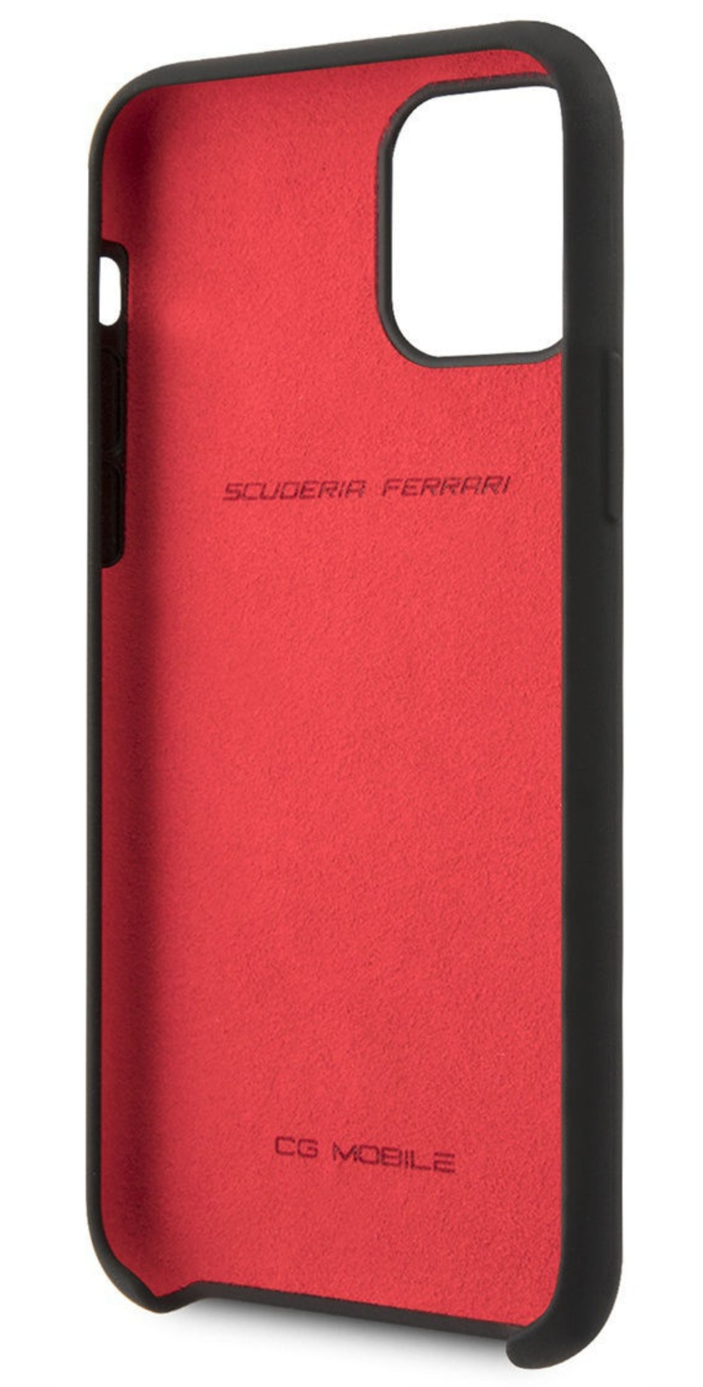 Чехол Ferrari Силиконовый для Apple iPhone 11 Pro, Черный