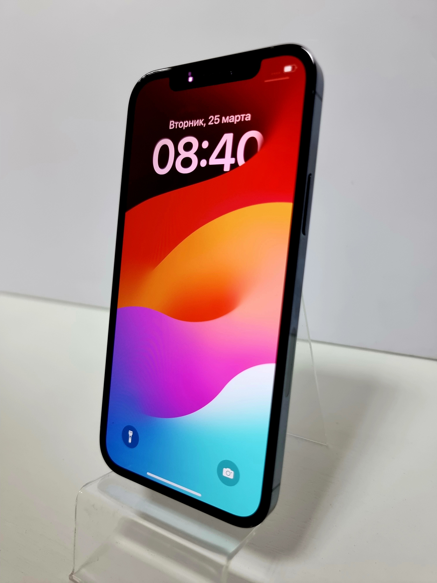 iPhone 12 Pro 128Гб, (76% / Без коробки), Тихоокеанский синий - Б/У . . +