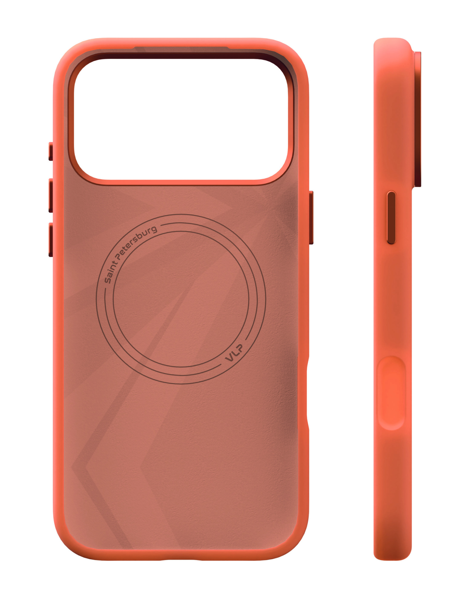 Чехол VLP Aster Pro Case iPhone 17 Pro Max, MagSafe, Оранжевый