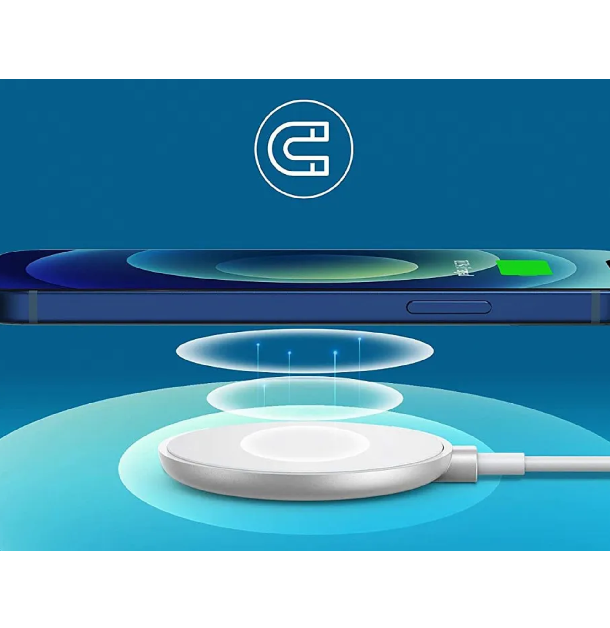 Anker PowerWave Magnetic Pad 15W, Белый