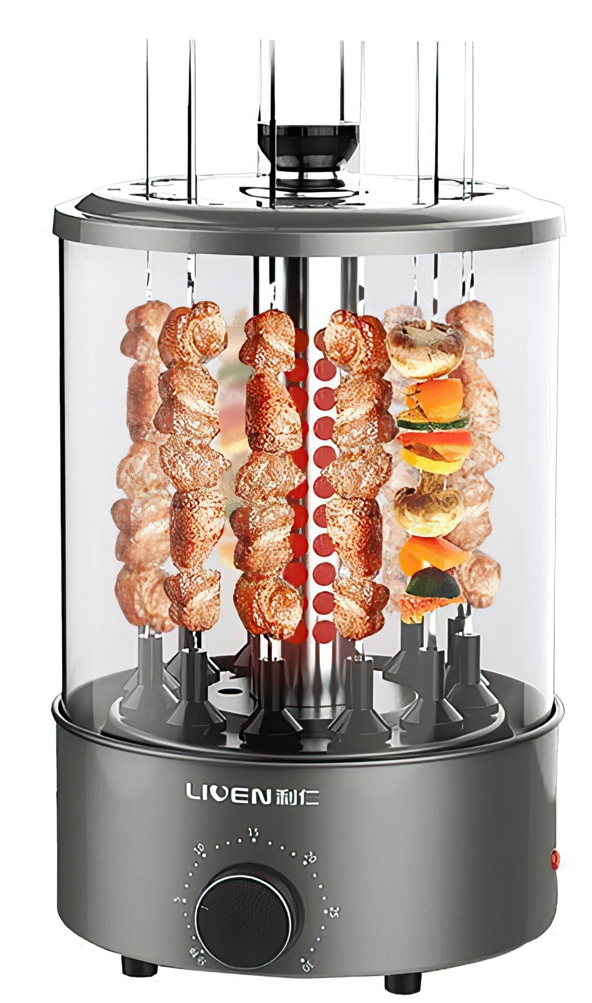 Электрошашлычница Xiaomi Liven Automatic Rotating Skewer Machine