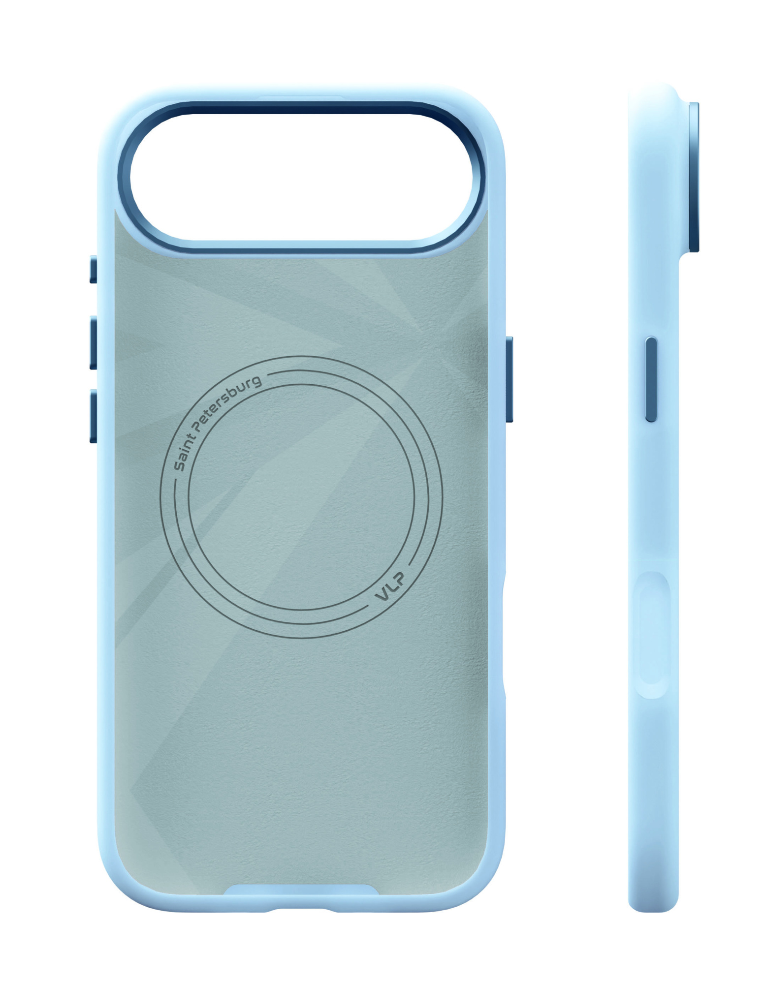 Чехол VLP Aster Pro Case iPhone Air, MagSafe, Голубой